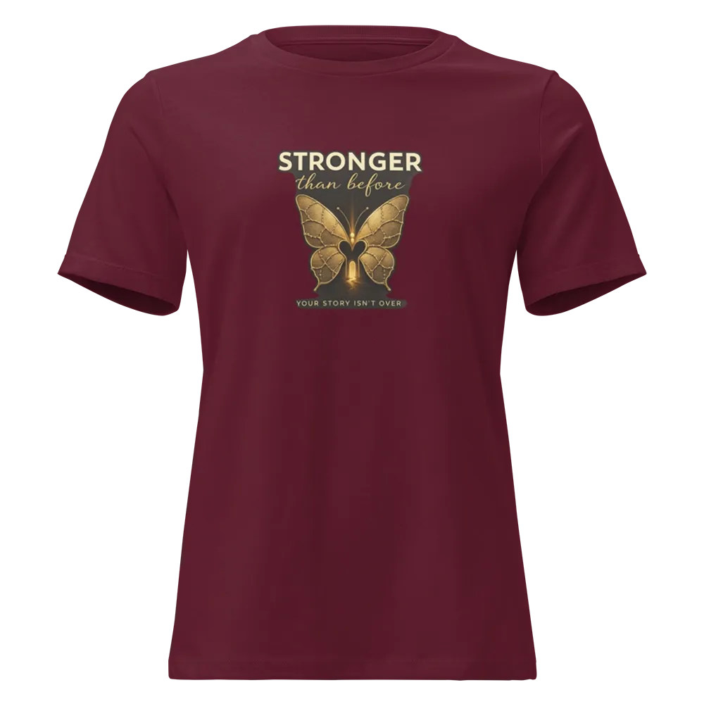 Stronger Than Before Butterfly Tee